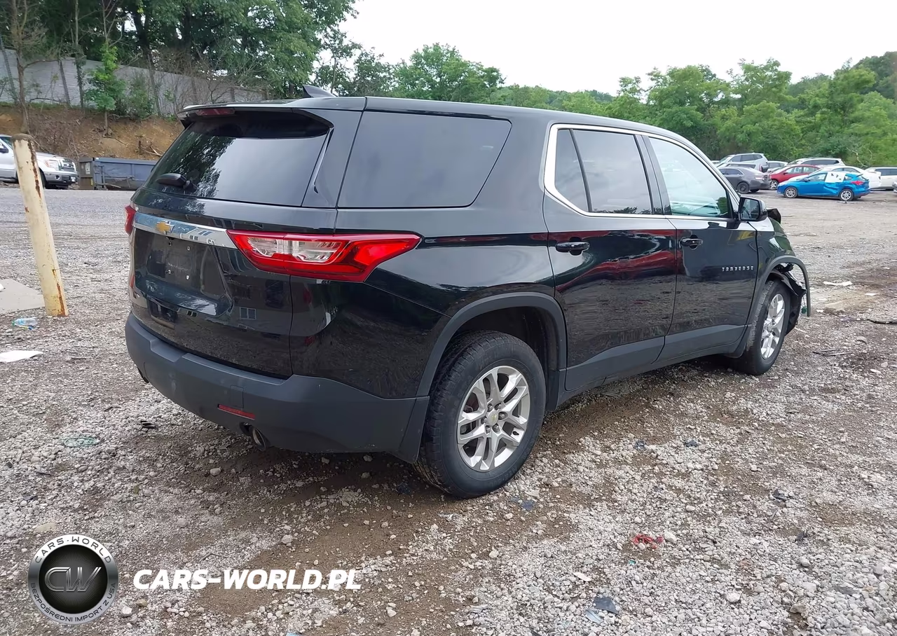 2020 Chevrolet Traverse Fwd Ls VIN:1GNERFKW8LJ166353 - 4