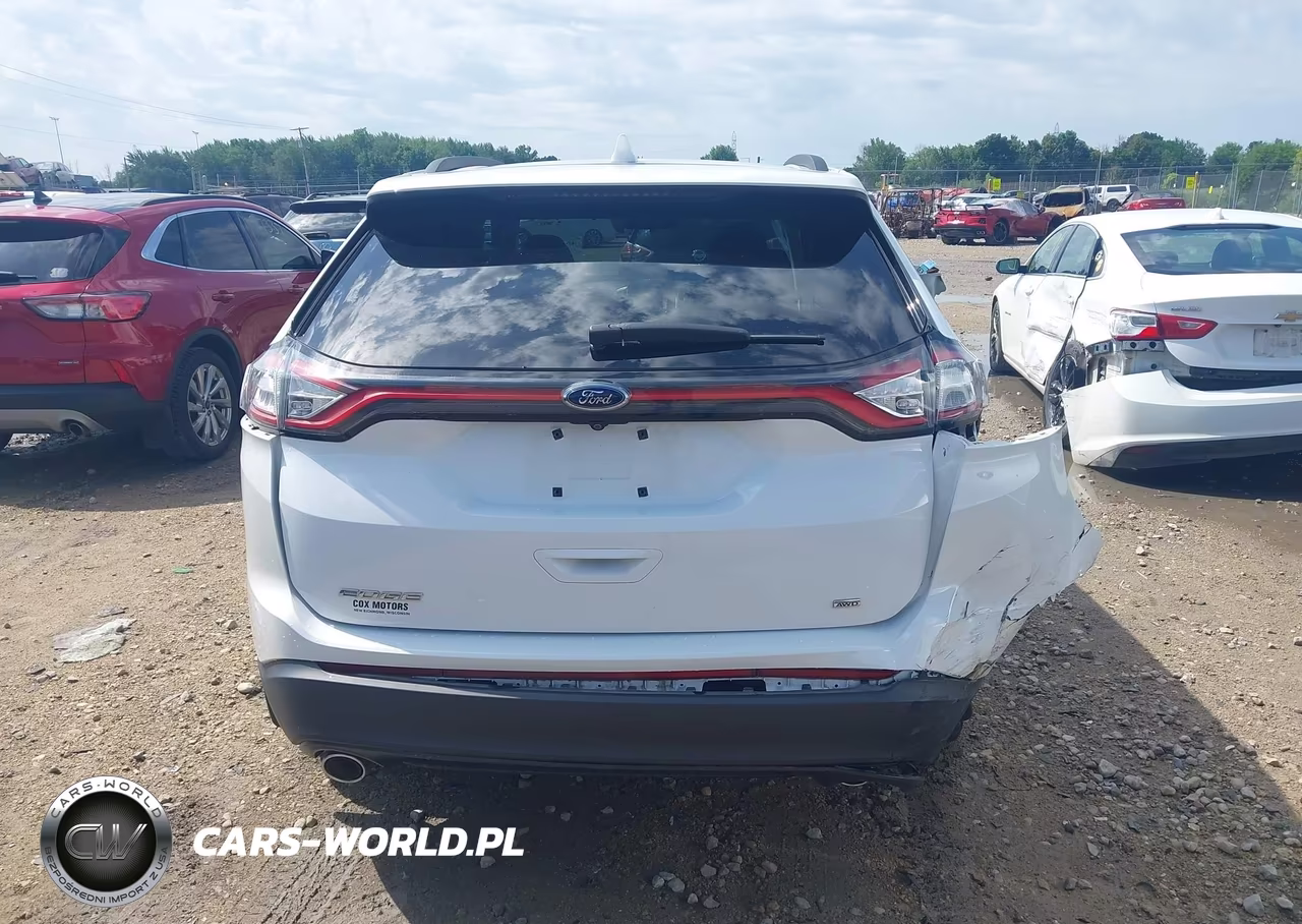 2015 Ford Edge Se VIN:2FMTK4G82FBB73662 - 16