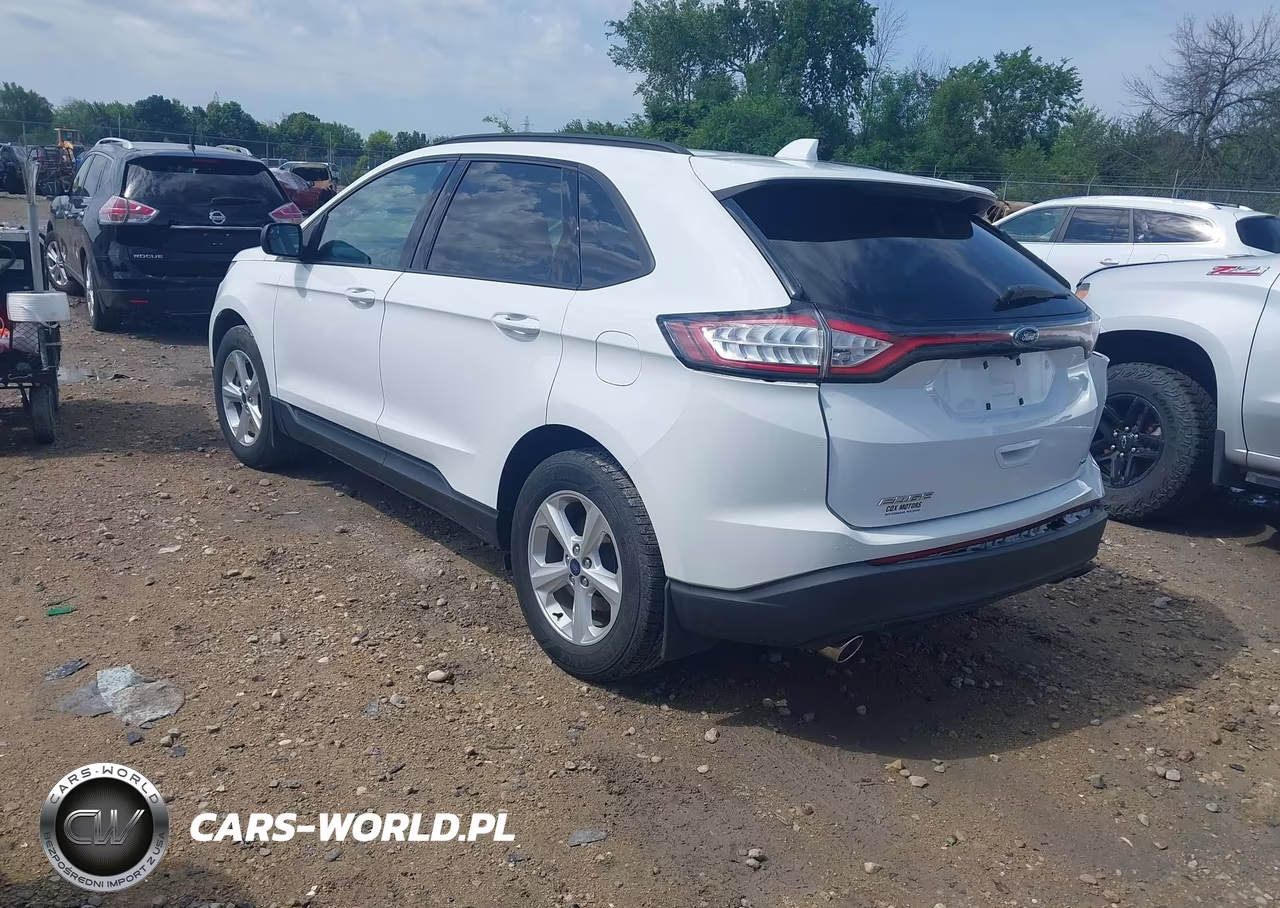 2015 Ford Edge Se VIN:2FMTK4G82FBB73662 - 3