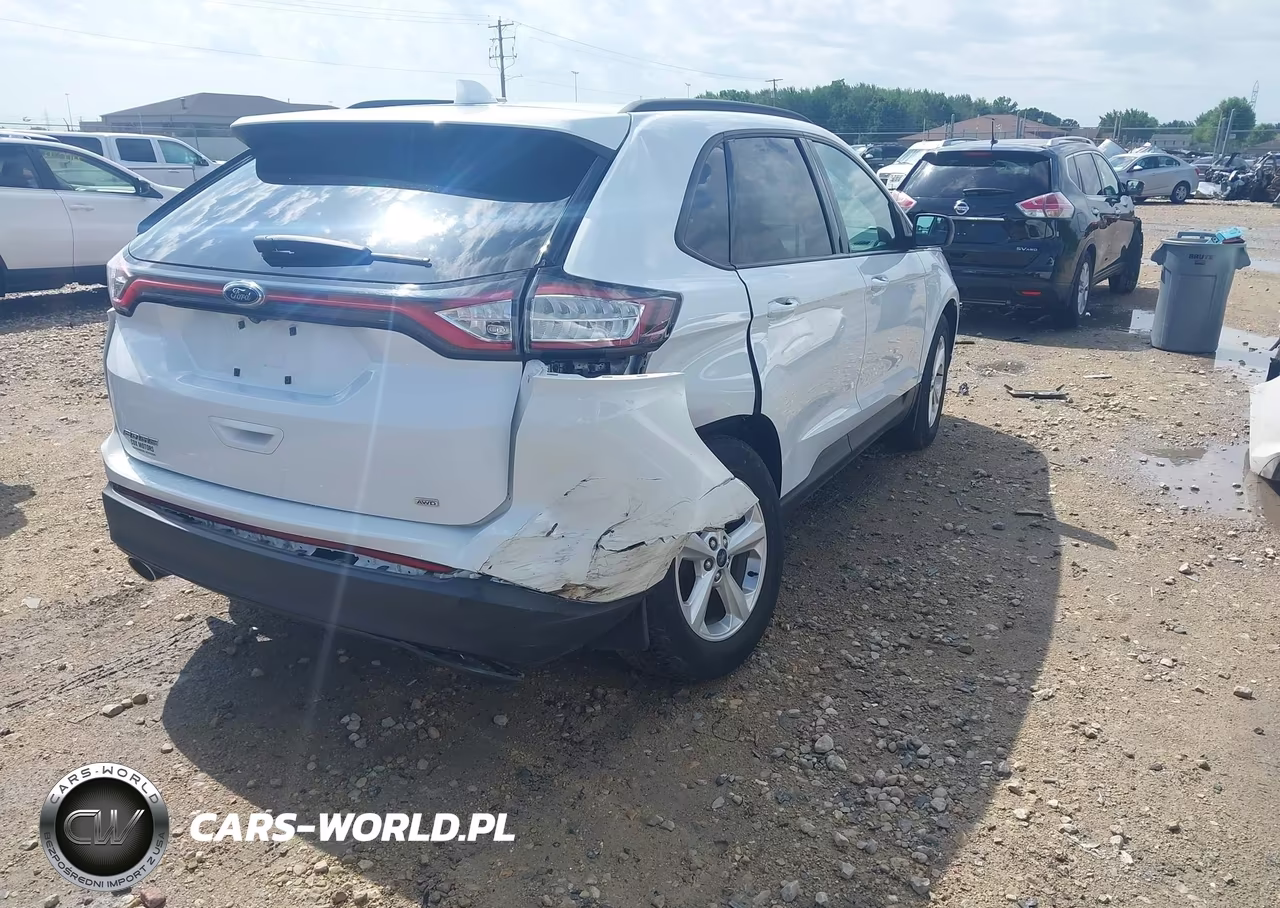 2015 Ford Edge Se VIN:2FMTK4G82FBB73662 - 4