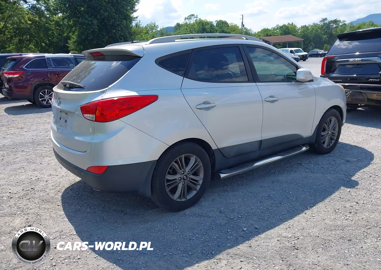 2014 Hyundai Tucson Se VIN:KM8JU3AG3EU833096 - 4