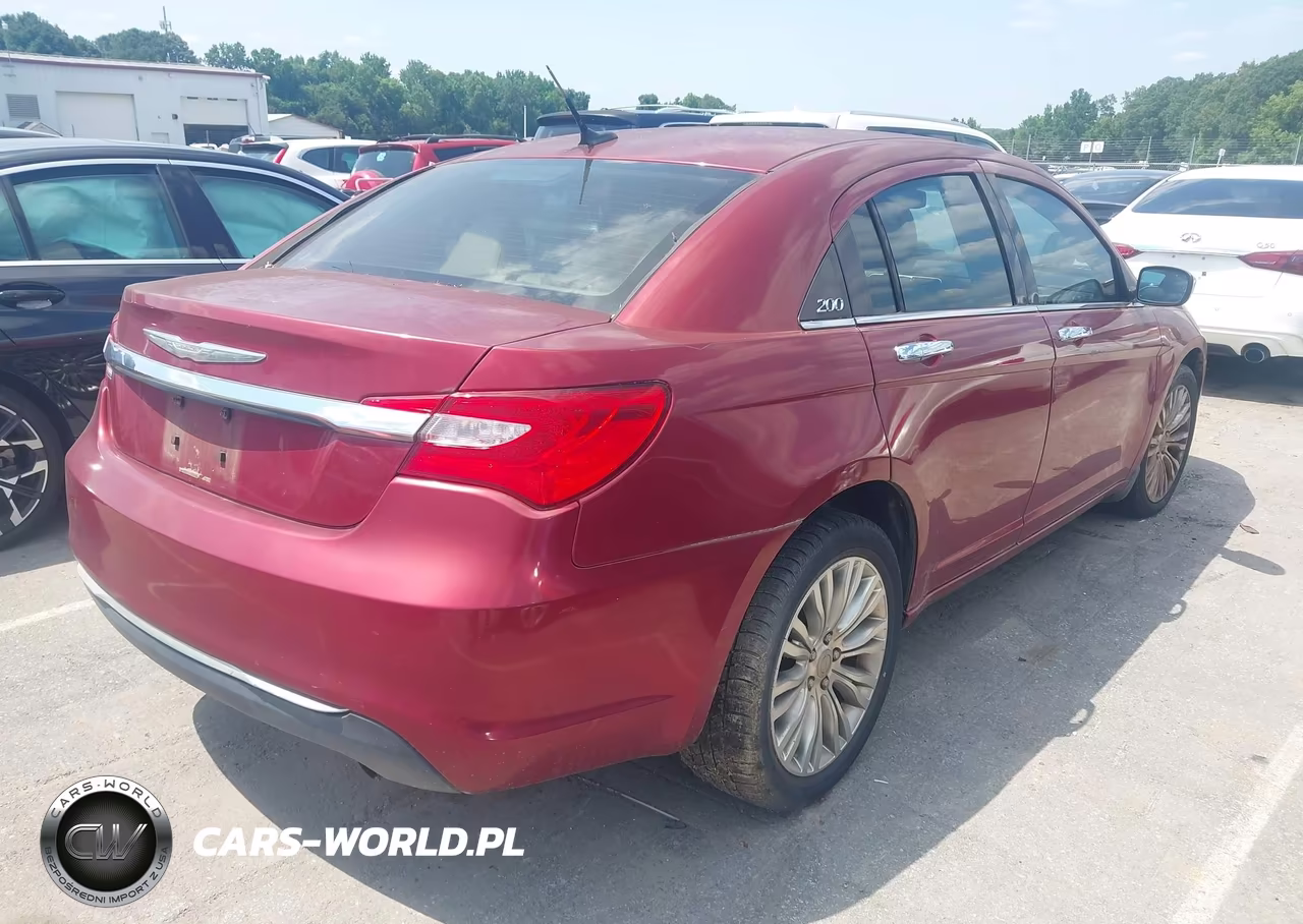 2012 Chrysler 200 Limited VIN:1C3CCBCB8CN117348 - 4