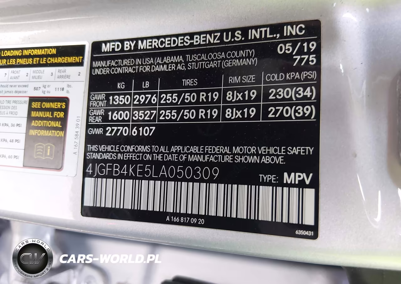 2020 Mercedes-Benz Gle 350 4Matic VIN:4JGFB4KE5LA050309 - 9