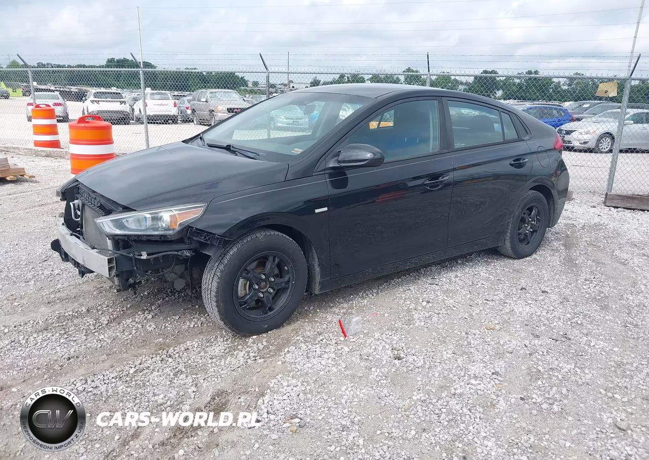 2019 Hyundai Ioniq Hybrid Blue VIN:KMHC65LC9KU133829 - 2