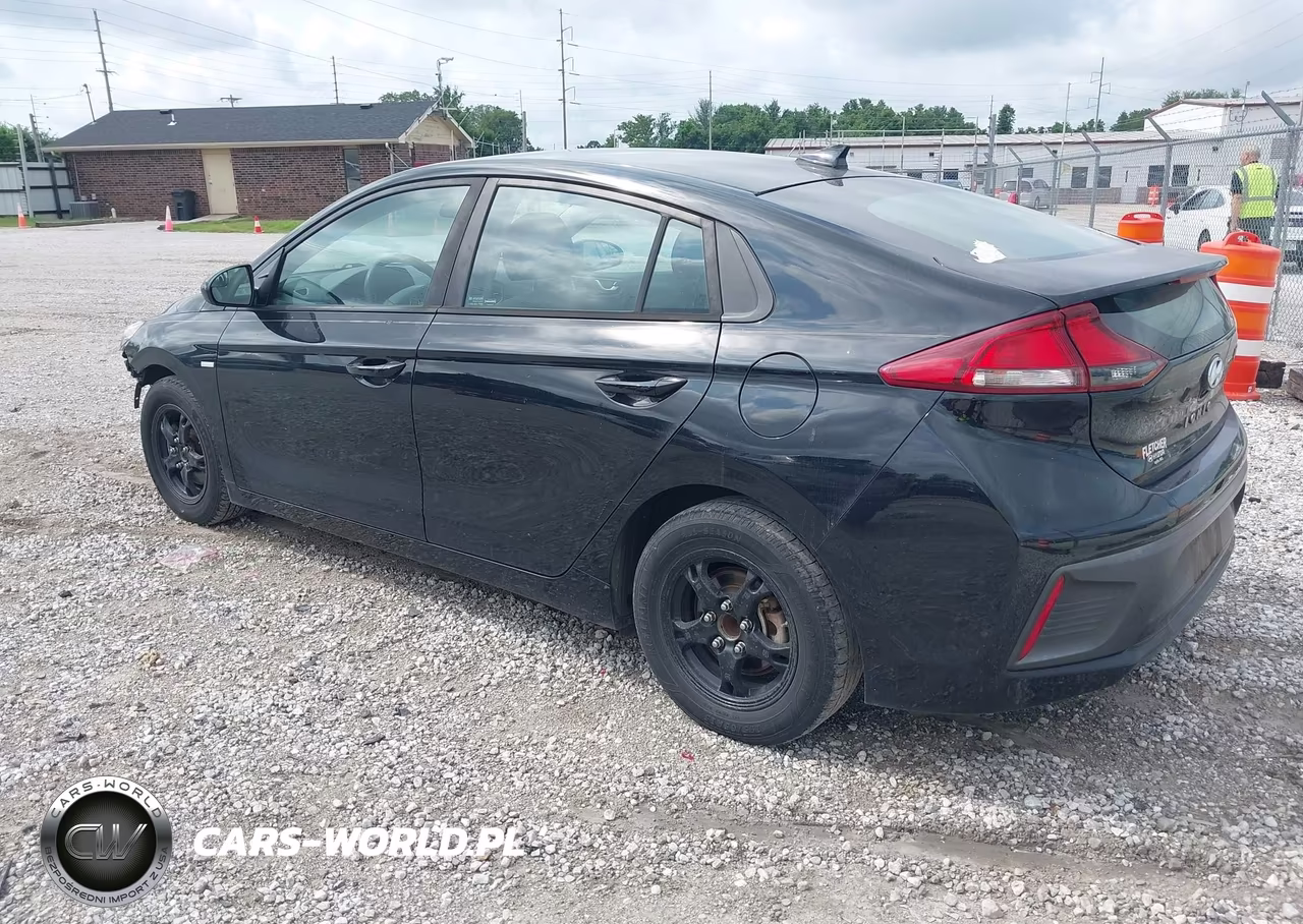 2019 Hyundai Ioniq Hybrid Blue VIN:KMHC65LC9KU133829 - 3