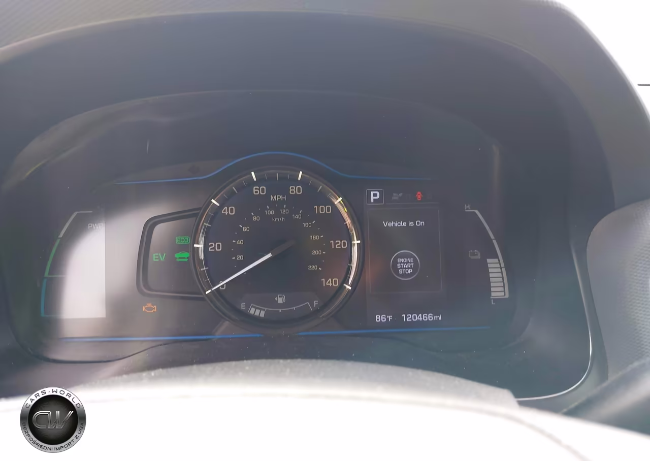 2019 Hyundai Ioniq Hybrid Blue VIN:KMHC65LC9KU133829 - 7