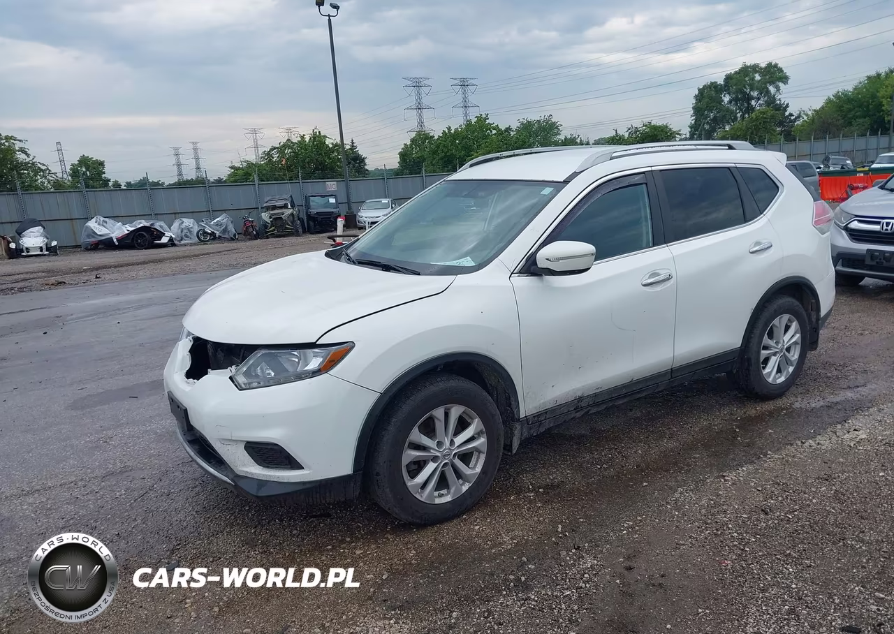 2014 Nissan Rogue Sv VIN:5N1AT2MK7EC782611 - 2
