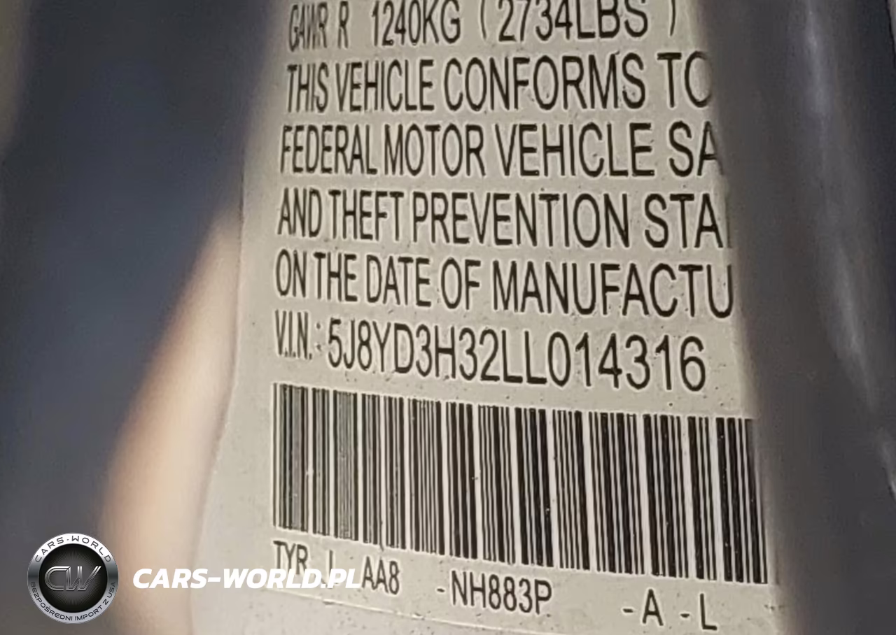 2020 Acura Mdx Standard VIN:5J8YD3H32LL014316 - 9