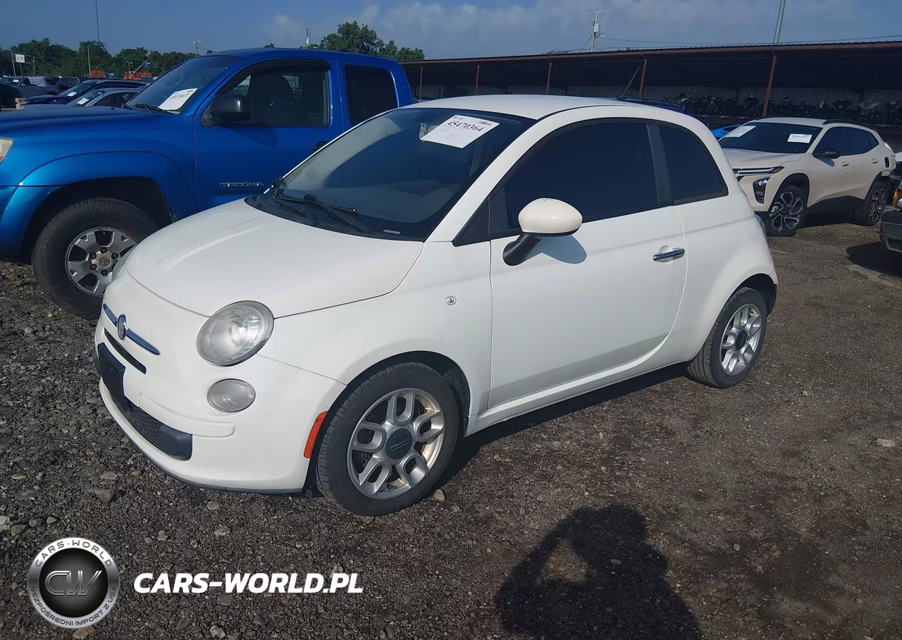 2012 Fiat 500 Pop VIN:3C3CFFAR6CT125026 - 2