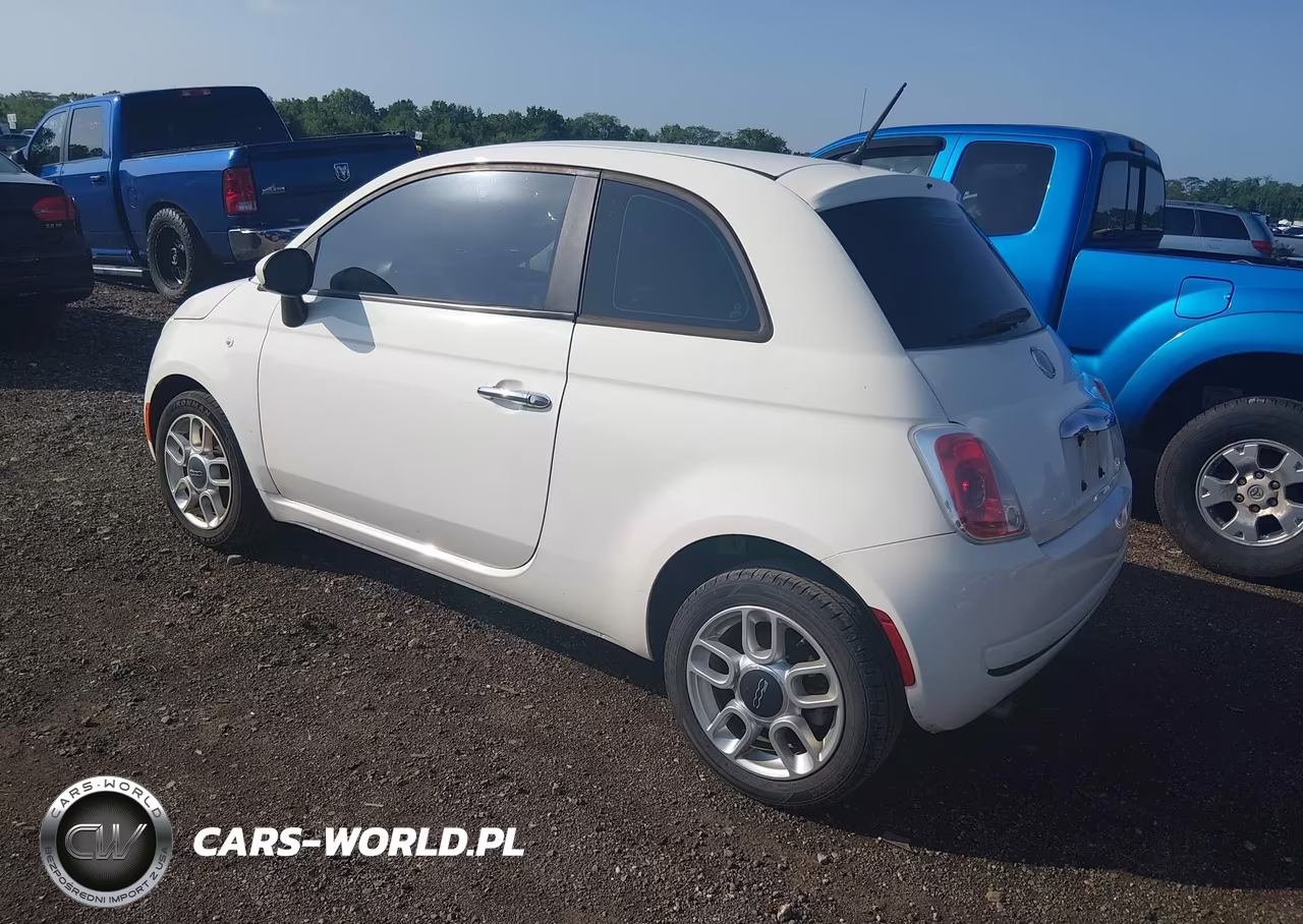 2012 Fiat 500 Pop VIN:3C3CFFAR6CT125026 - 3