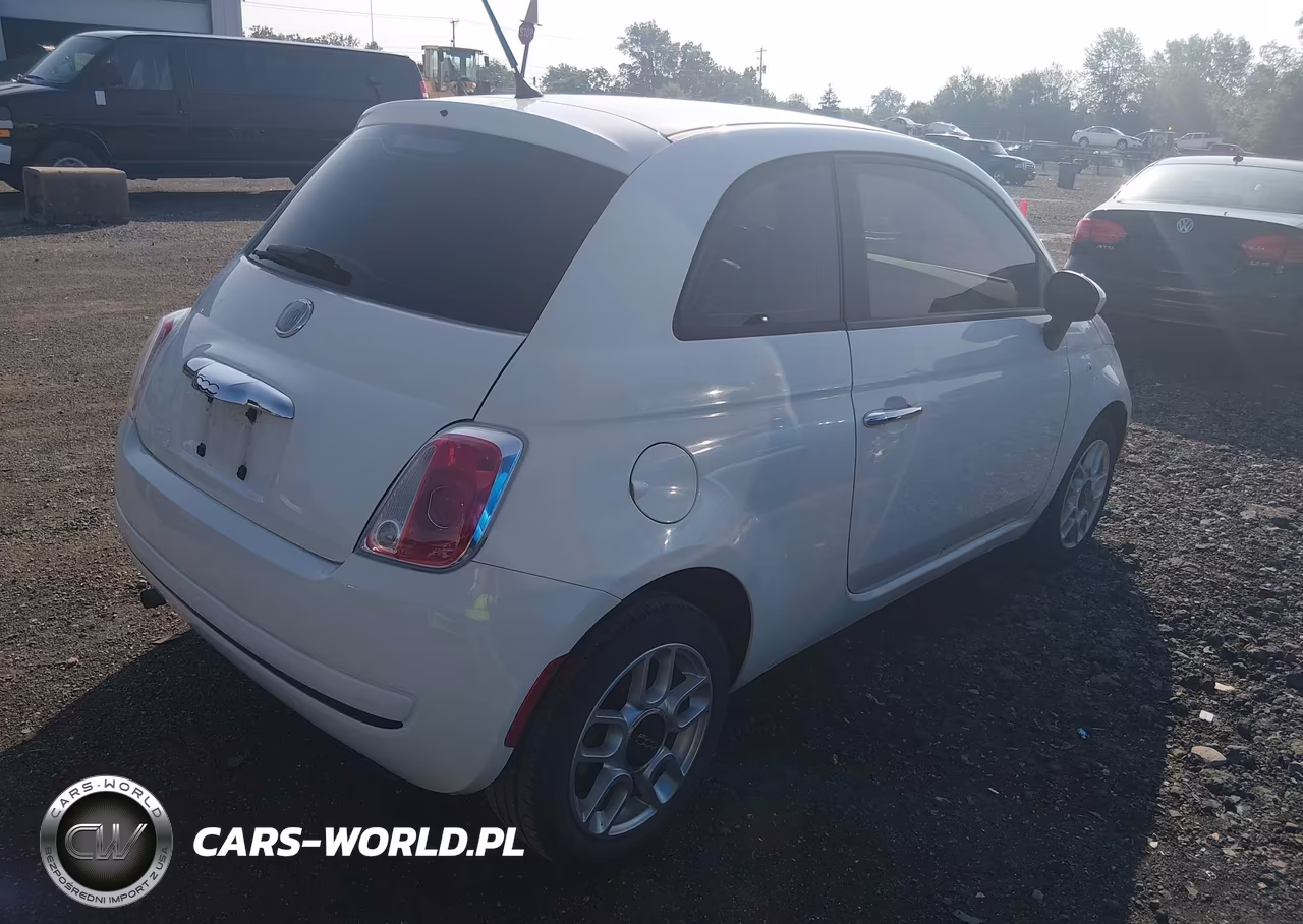 2012 Fiat 500 Pop VIN:3C3CFFAR6CT125026 - 4