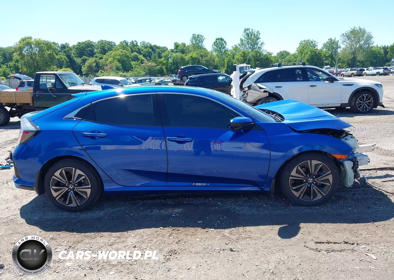 2017 Honda Civic Ex-L VIN:SHHFK7H73HU201384 - 13
