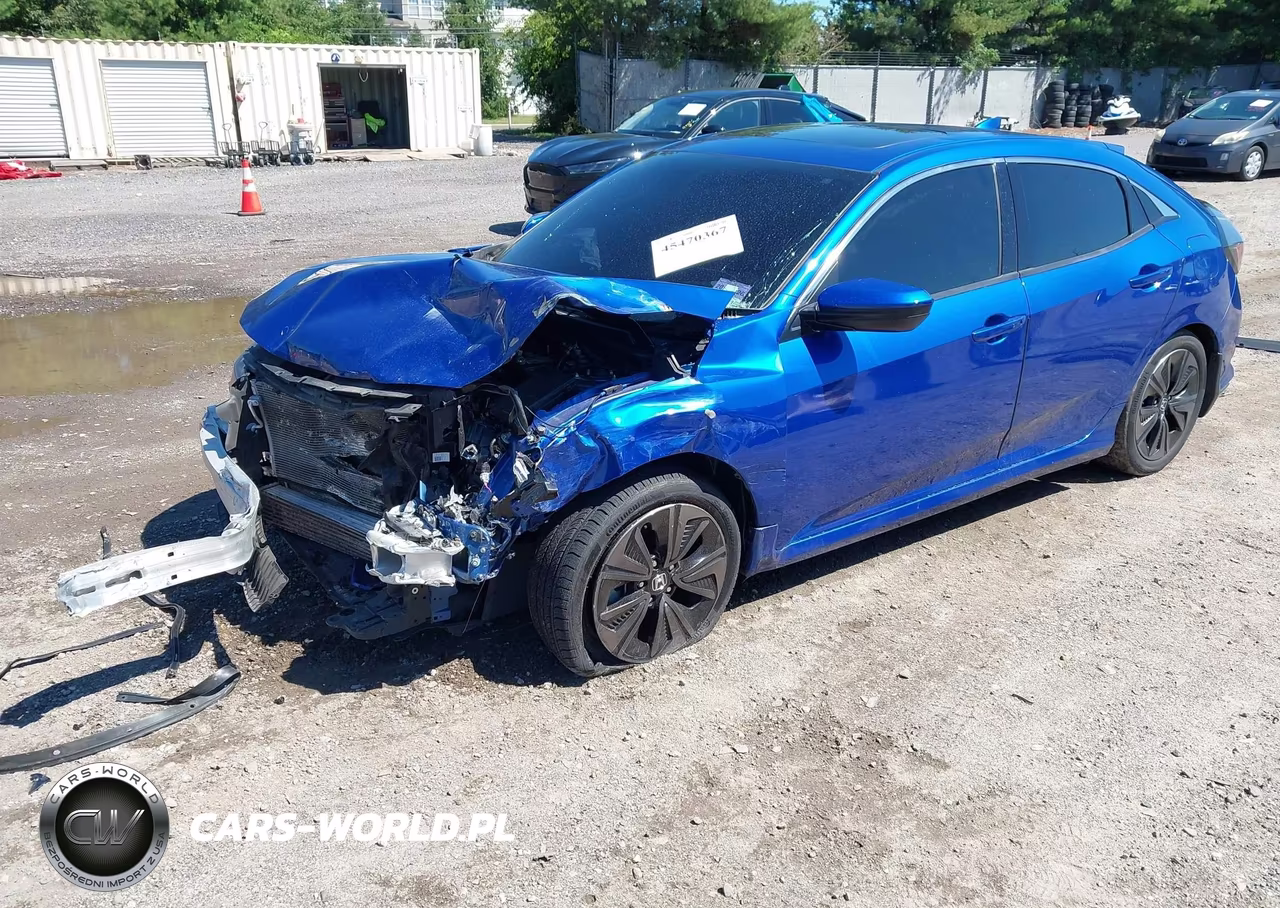 2017 Honda Civic Ex-L VIN:SHHFK7H73HU201384 - 2