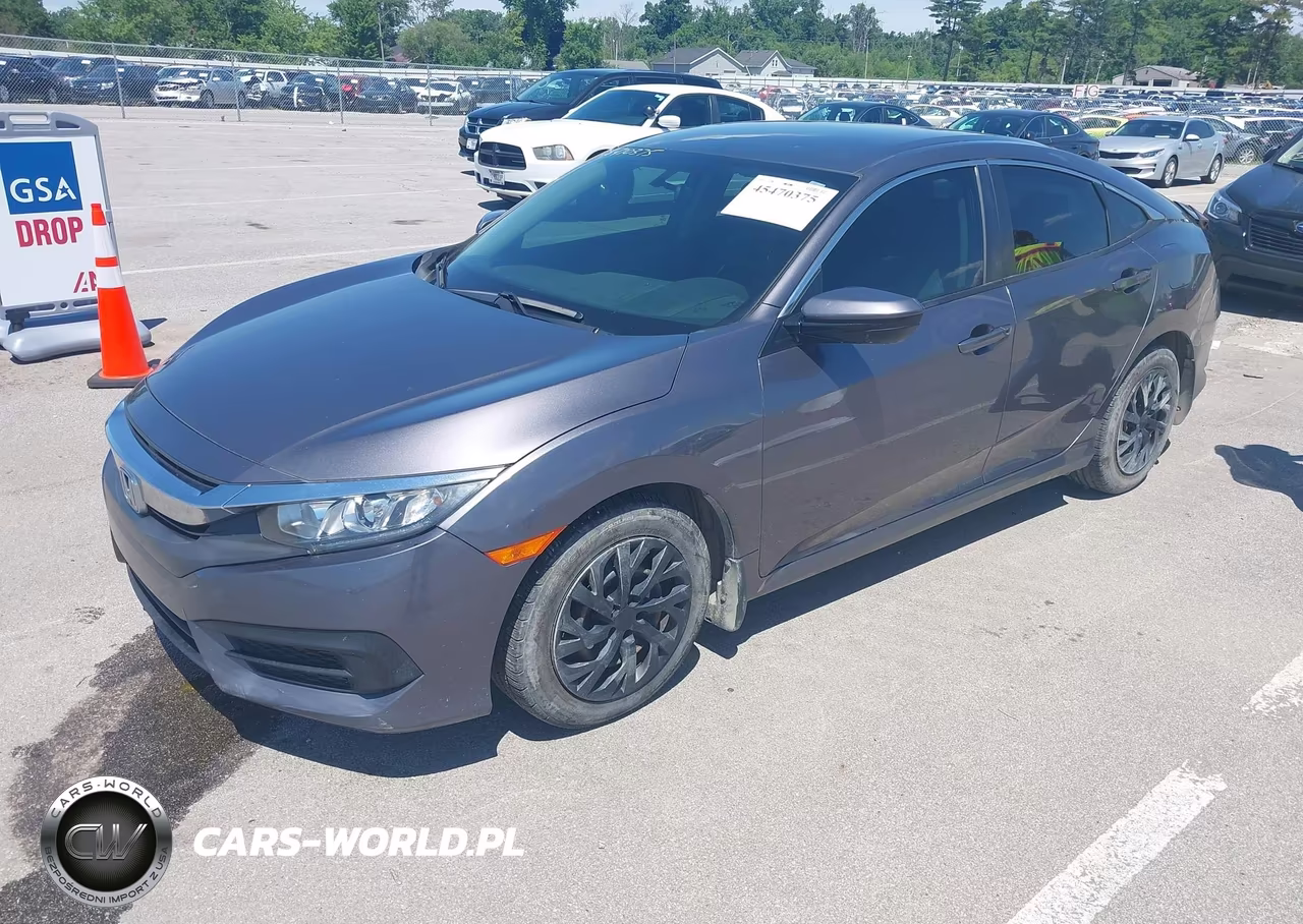 2017 Honda Civic Lx VIN:19XFC2F52HE045427 - 2