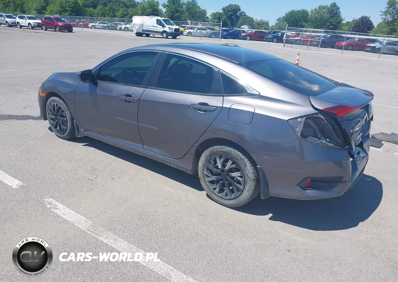 2017 Honda Civic Lx VIN:19XFC2F52HE045427 - 3
