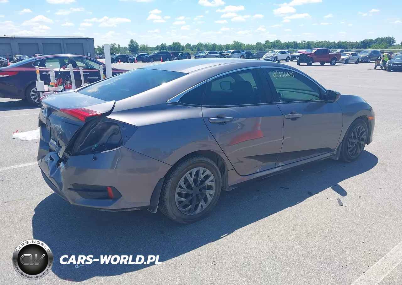 2017 Honda Civic Lx VIN:19XFC2F52HE045427 - 4
