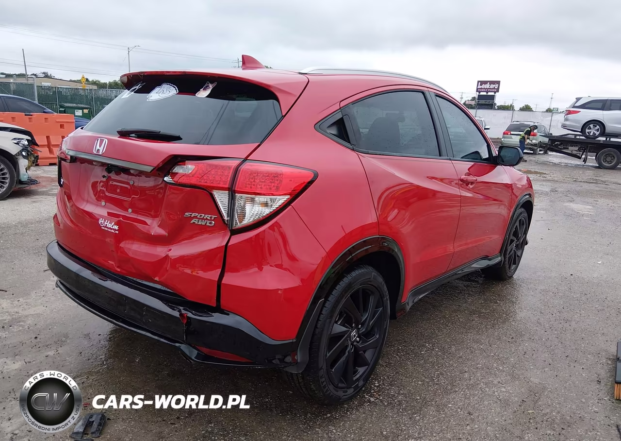 2022 Honda Hr-V Awd Sport VIN:3CZRU6H18NM742818 - 4