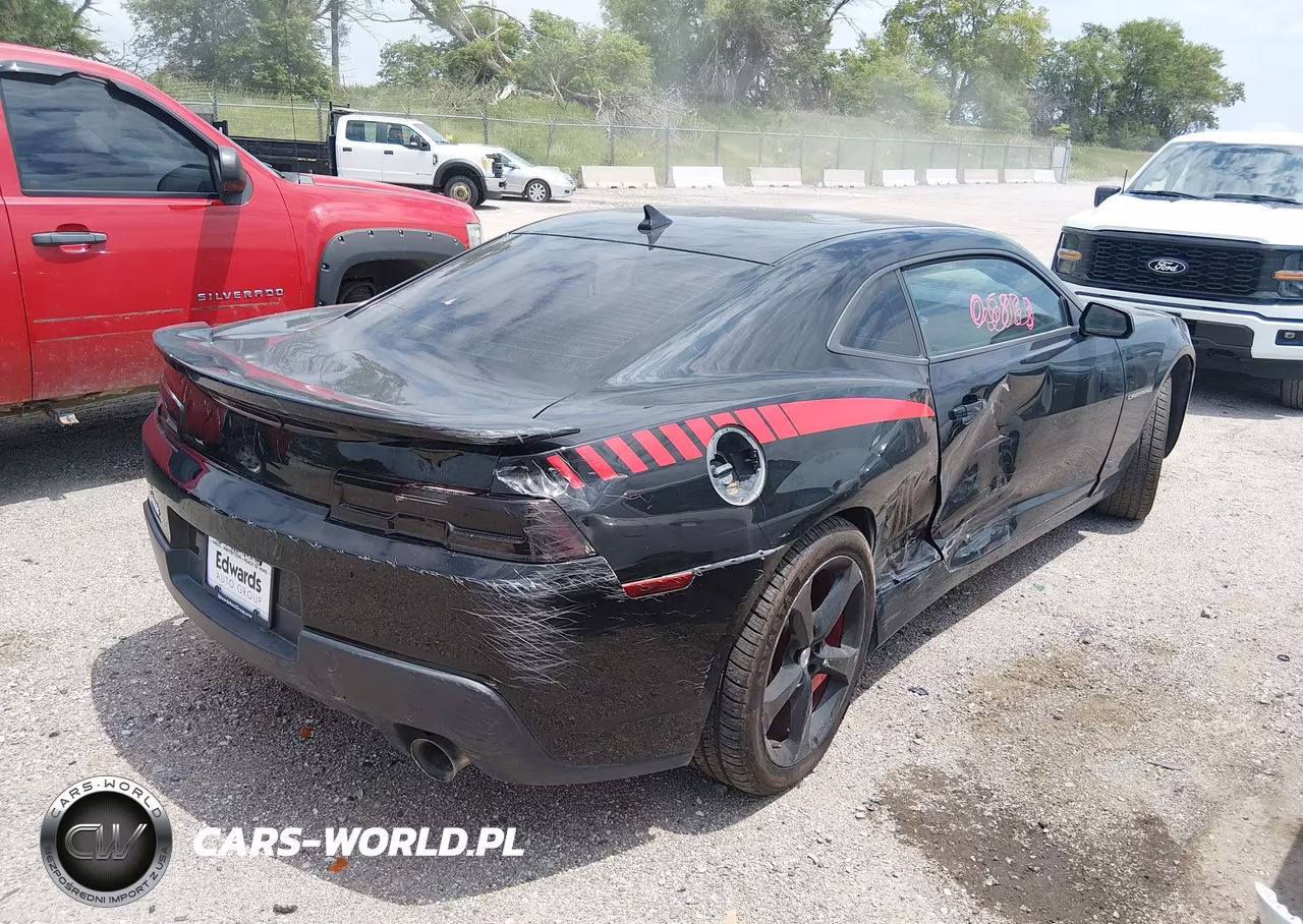 2014 Chevrolet Camaro 1Lt VIN:2G1FB1E3XE9250414 - 4