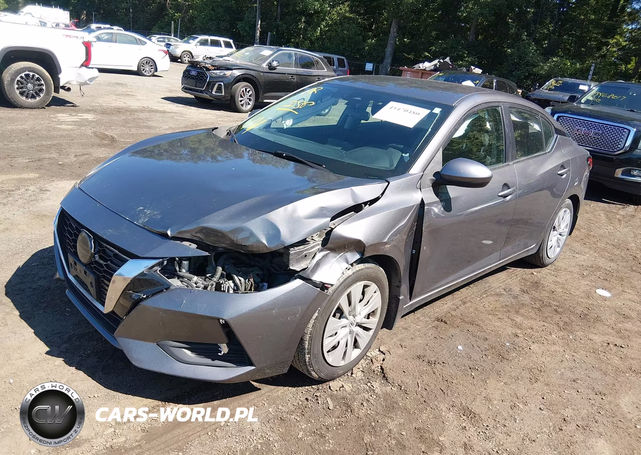 2020 Nissan Sentra S Xtronic Cvt VIN:3N1AB8BV6LY289890 - 2