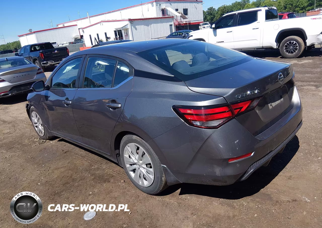 2020 Nissan Sentra S Xtronic Cvt VIN:3N1AB8BV6LY289890 - 3