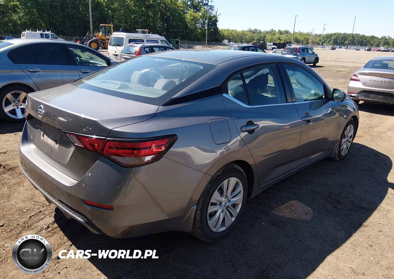 2020 Nissan Sentra S Xtronic Cvt VIN:3N1AB8BV6LY289890 - 4