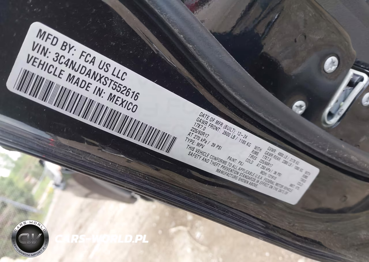 2025 Jeep Compass Sport 4X4 VIN:3C4NJDANXST552616 - 9
