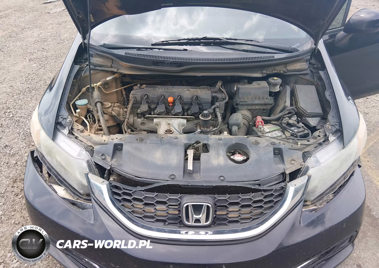 2013 Honda Civic Lx VIN:2HGFB2F50DH596684 - 10