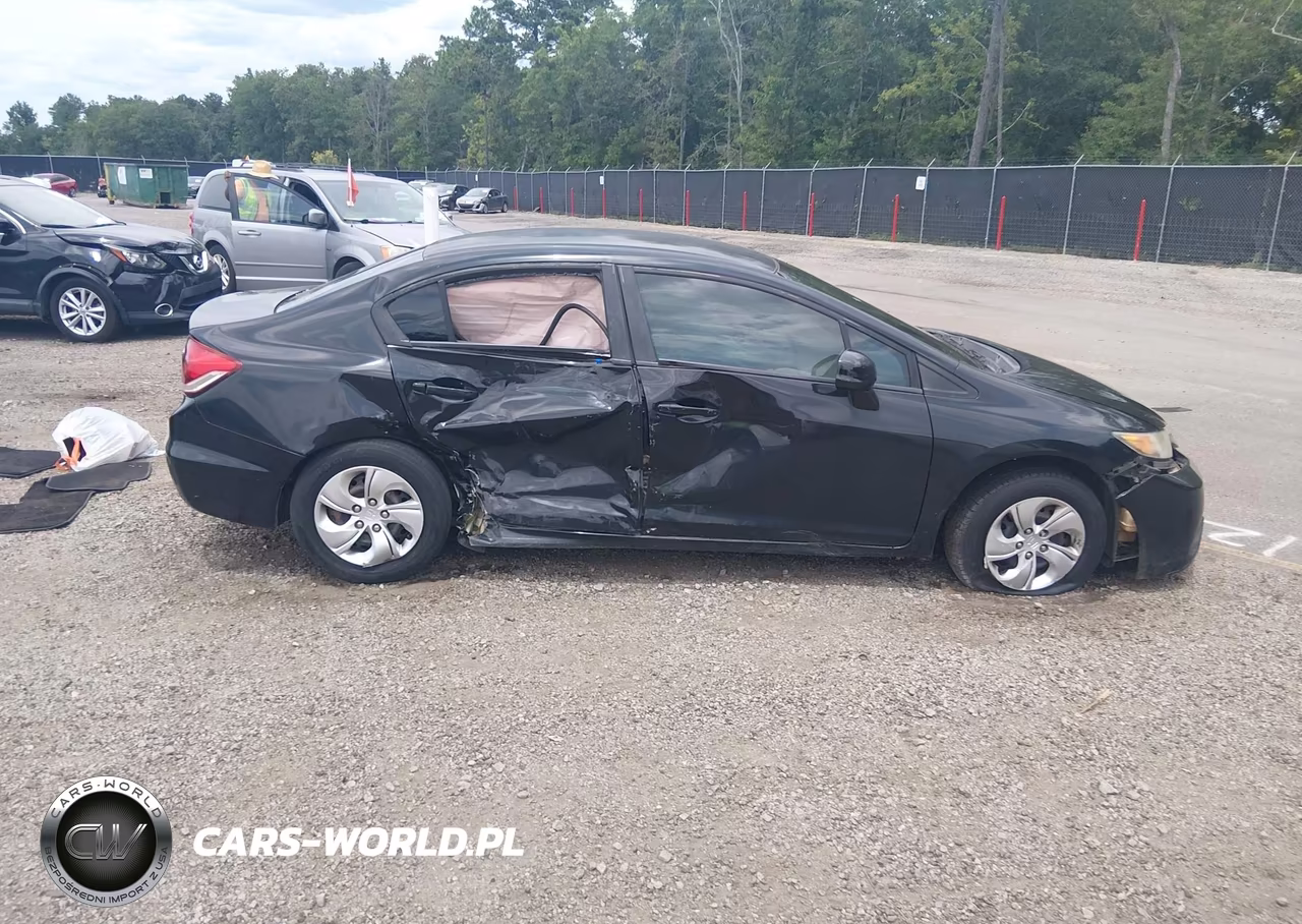 2013 Honda Civic Lx VIN:2HGFB2F50DH596684 - 13