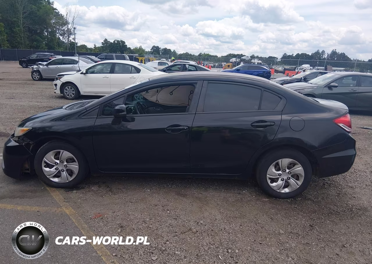 2013 Honda Civic Lx VIN:2HGFB2F50DH596684 - 14