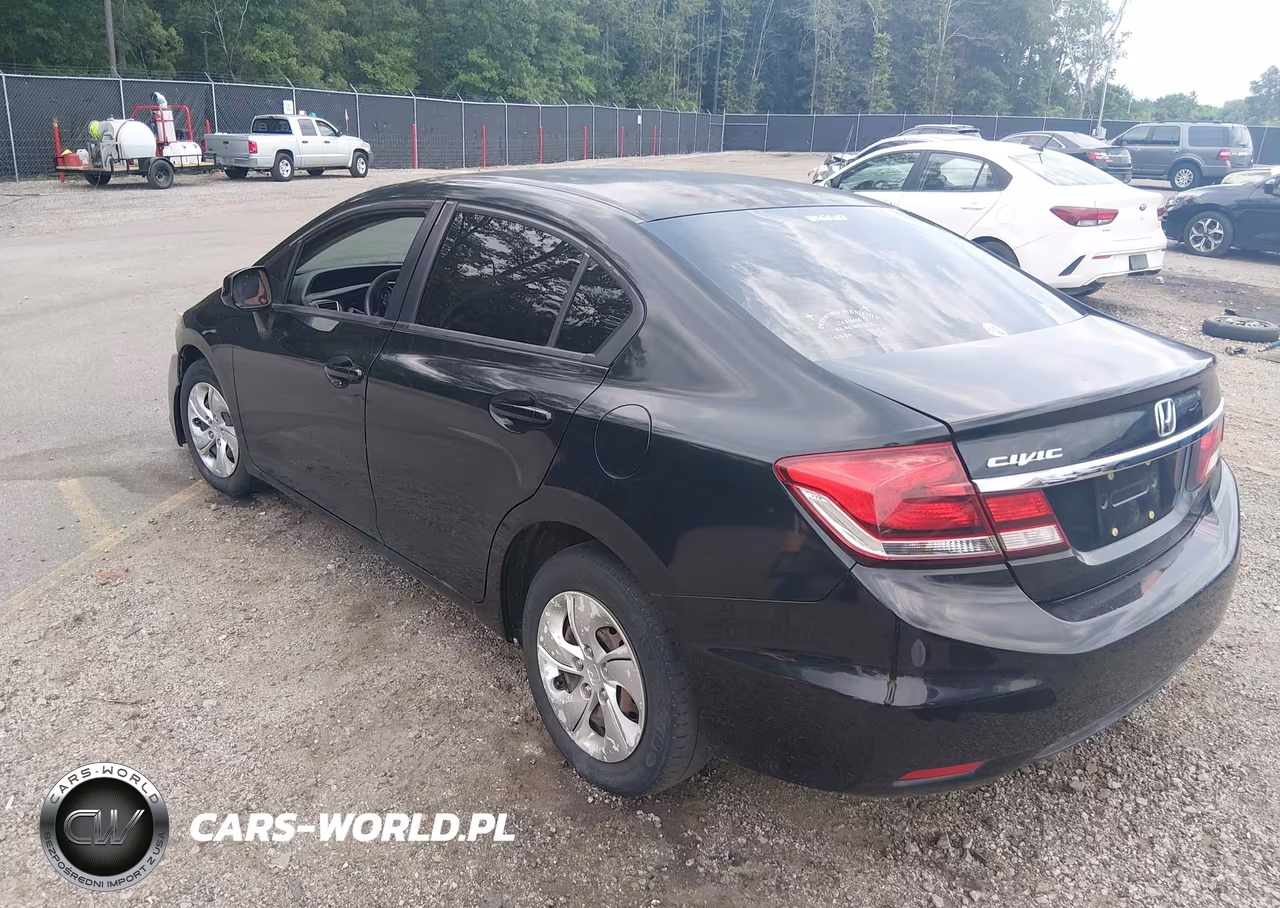 2013 Honda Civic Lx VIN:2HGFB2F50DH596684 - 3