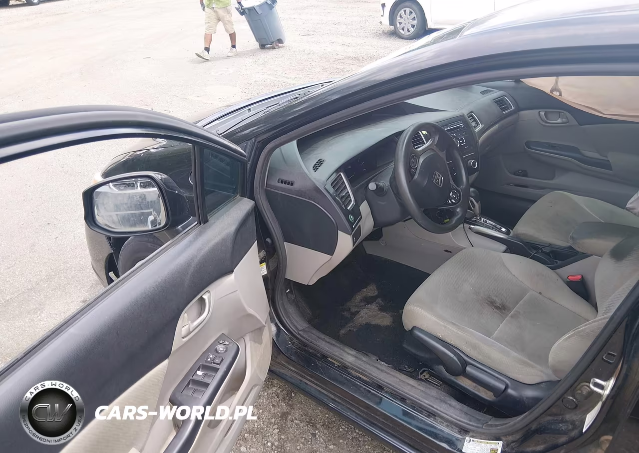 2013 Honda Civic Lx VIN:2HGFB2F50DH596684 - 5