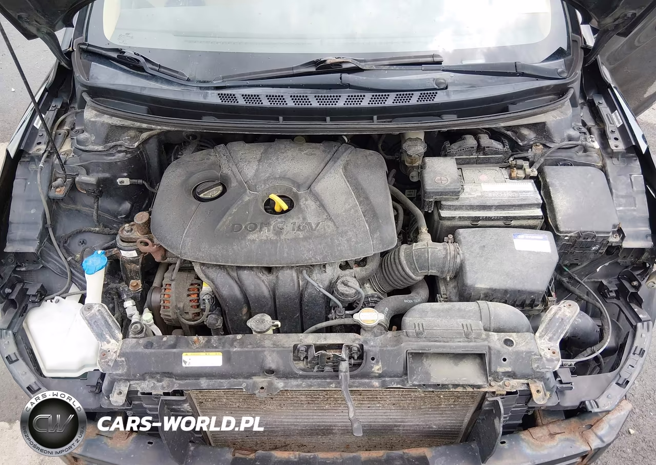 2012 Hyundai Elantra Gls (Ulsan Plant) VIN:KMHDH4AE2CU216484 - 10