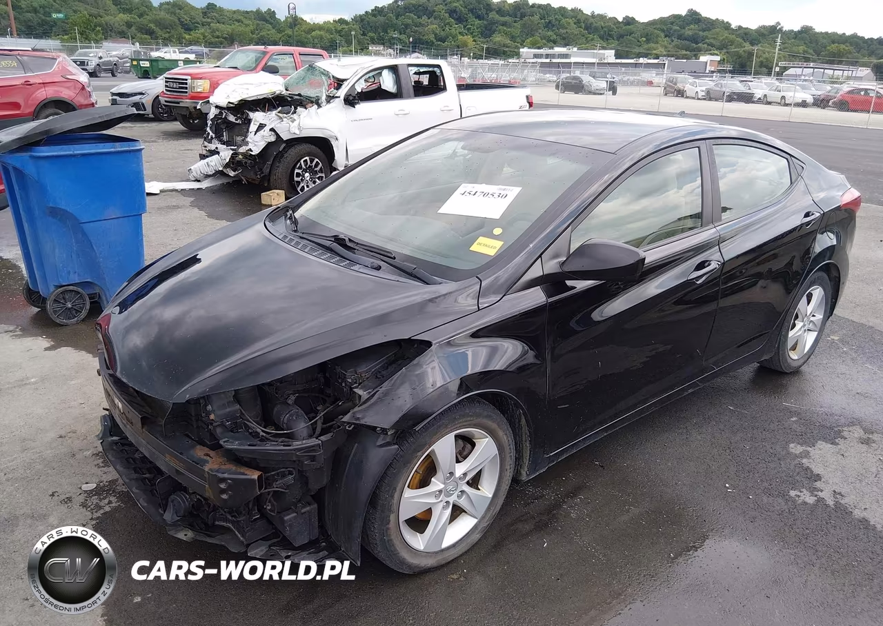 2012 Hyundai Elantra Gls (Ulsan Plant) VIN:KMHDH4AE2CU216484 - 2