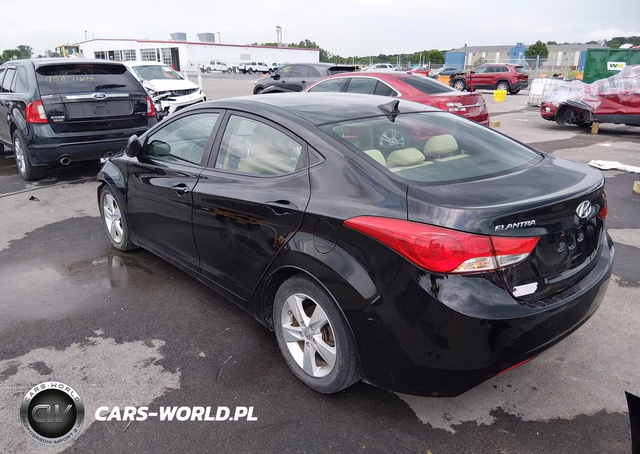 2012 Hyundai Elantra Gls (Ulsan Plant) VIN:KMHDH4AE2CU216484 - 3