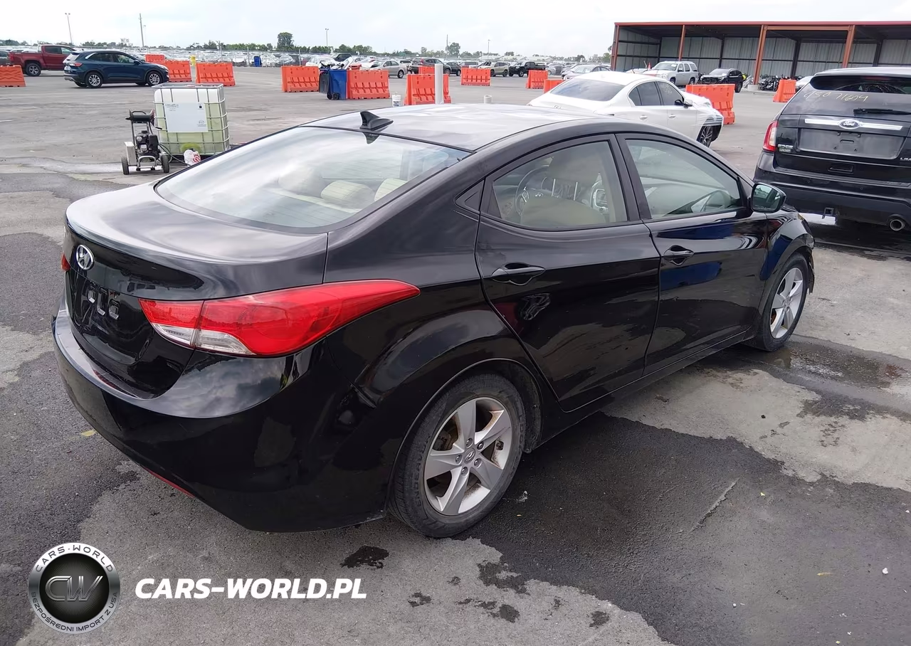 2012 Hyundai Elantra Gls (Ulsan Plant) VIN:KMHDH4AE2CU216484 - 4