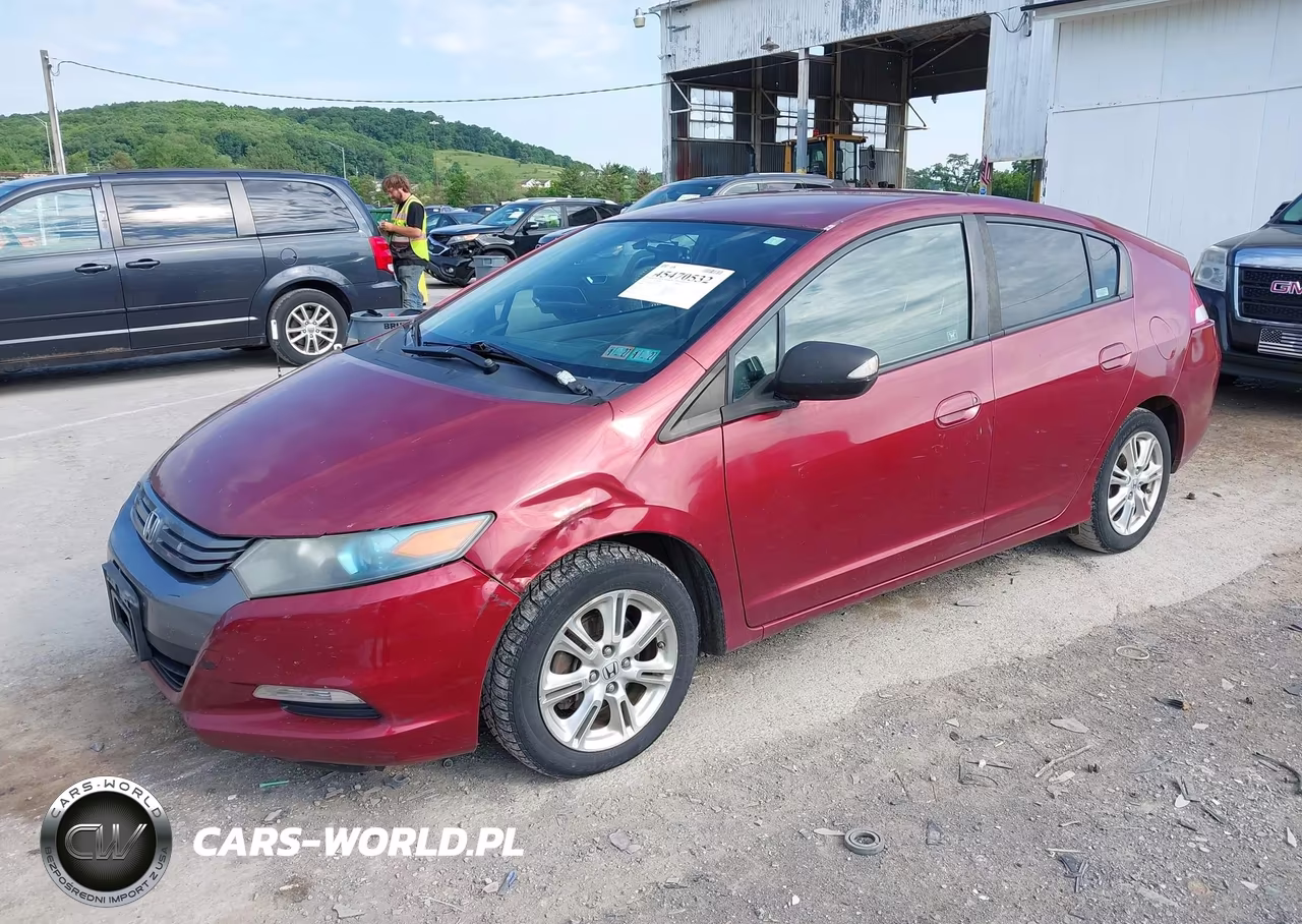 2010 Honda Insight Ex VIN:JHMZE2H73AS028675 - 2