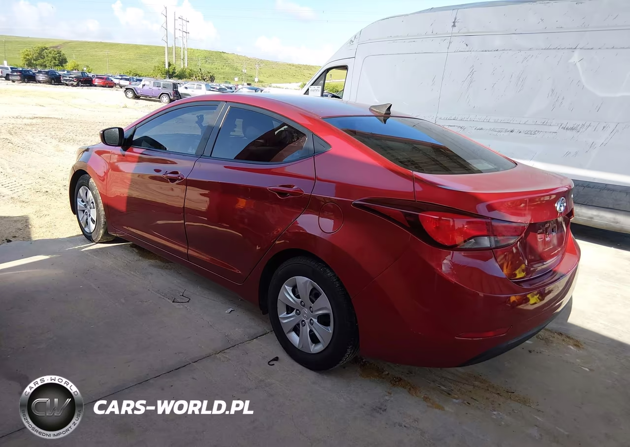 2016 Hyundai Elantra Se VIN:5NPDH4AE1GH677096 - 3