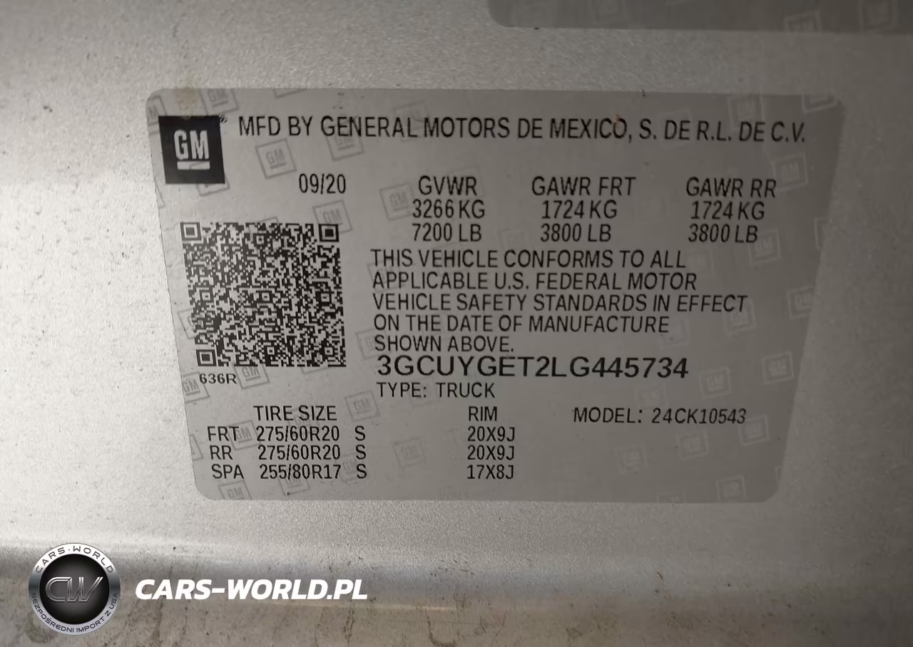 2020 Chevrolet Silverado 1500 4Wd Short Bed Ltz VIN:3GCUYGET2LG445734 - 9