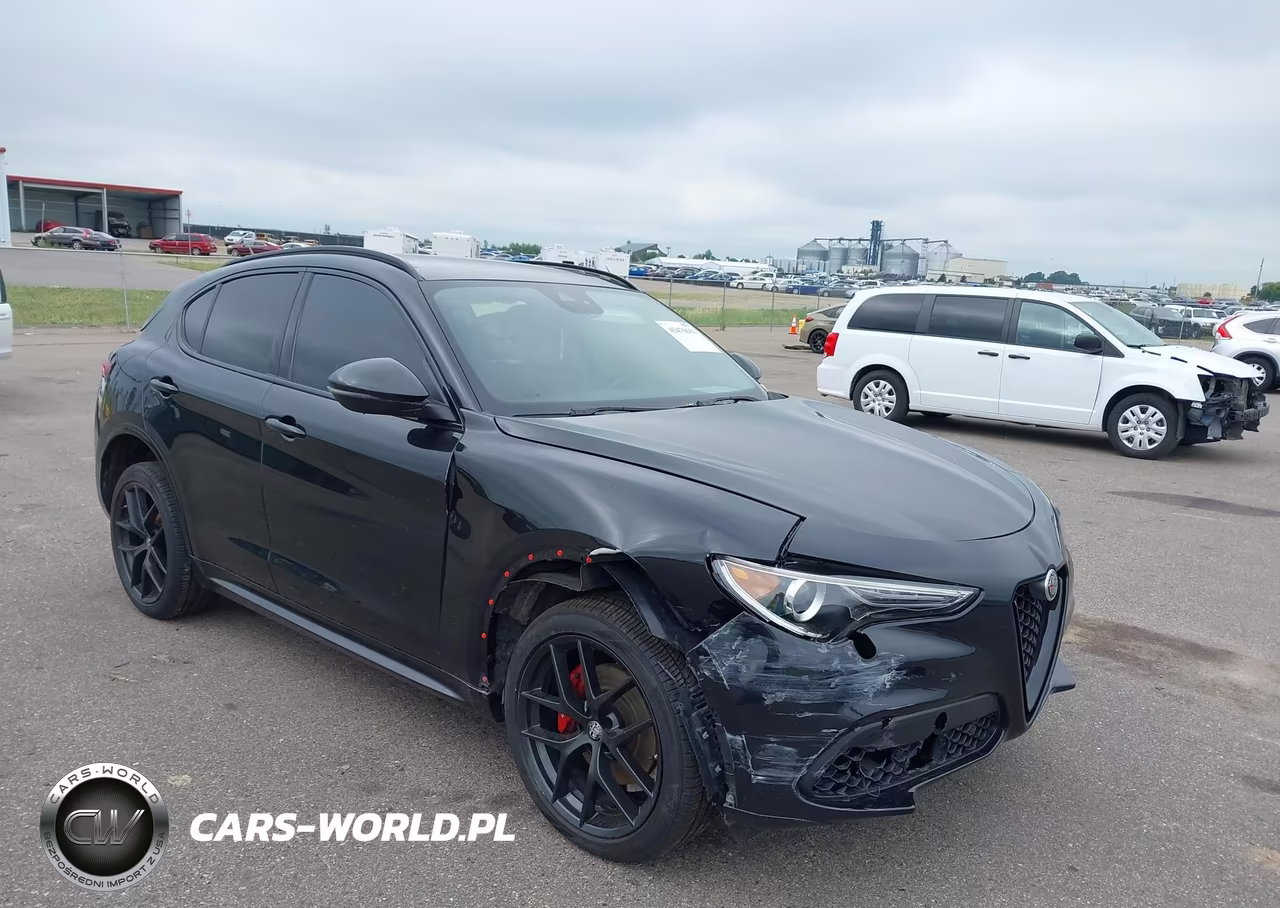 2021 Alfa Romeo Stelvio Ti Awd VIN:ZASPAKBN1M7D14664 - 1