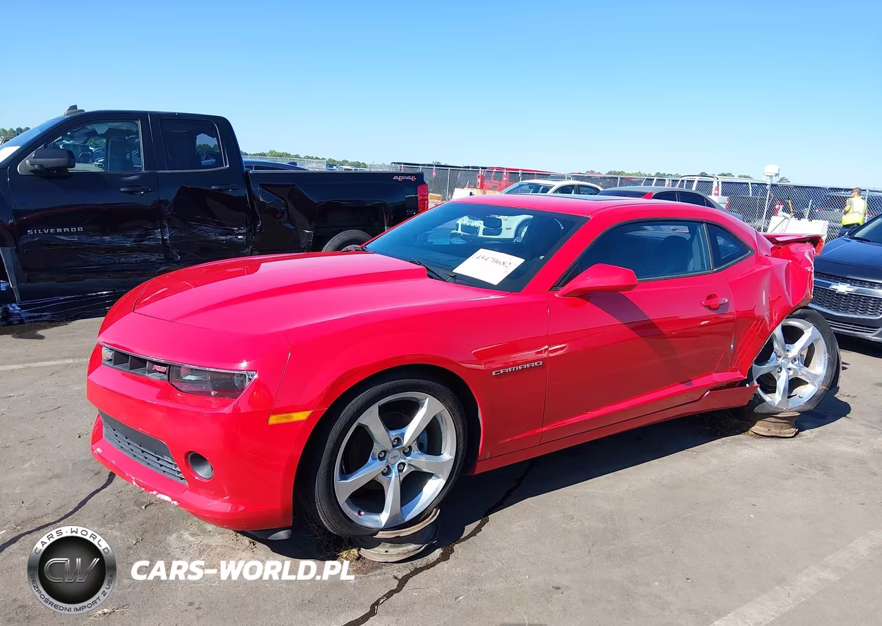 2015 Chevrolet Camaro 2Lt VIN:2G1FF1E37F9175631 - 2