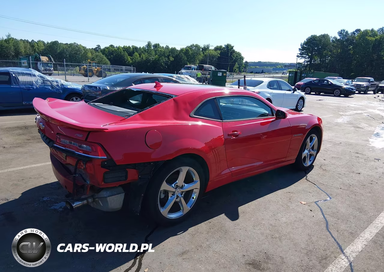 2015 Chevrolet Camaro 2Lt VIN:2G1FF1E37F9175631 - 4