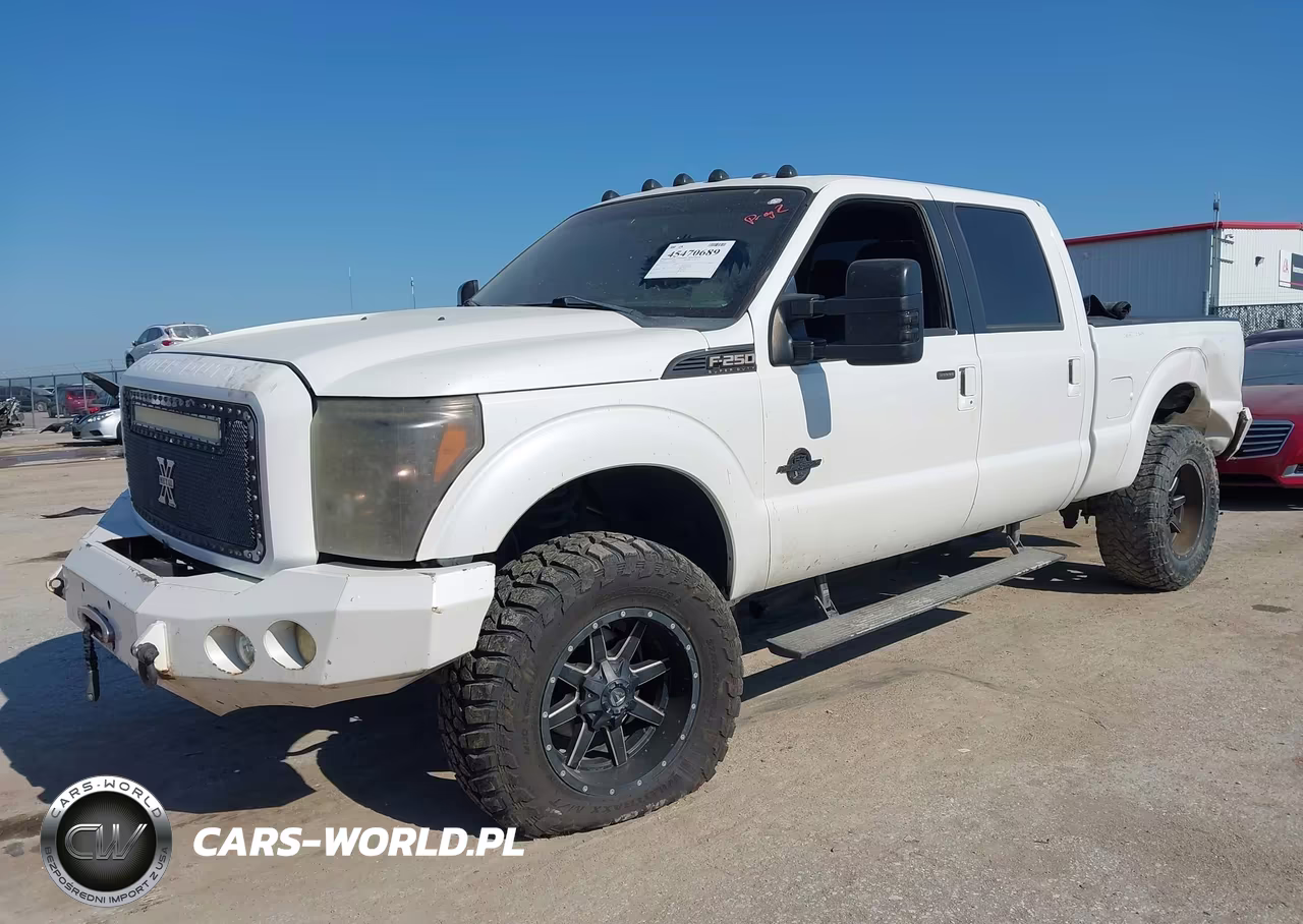 2012 Ford Super Duty F-250 Srw Lariat VIN:1FT7W2BT1CEC40987 - 2