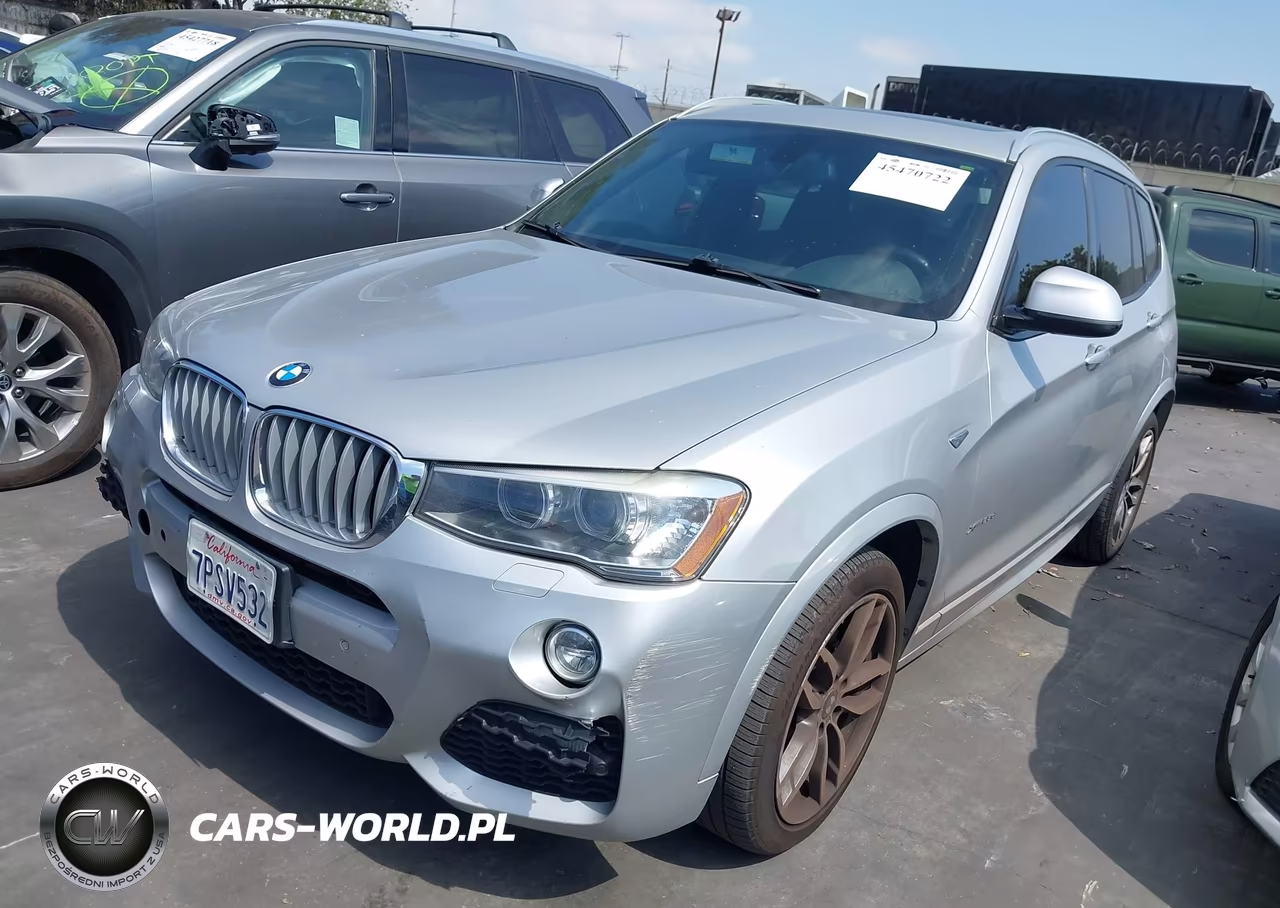 2016 BMW X3 xDrive28D VIN:5UXWY3C5XG0F84236 - 2