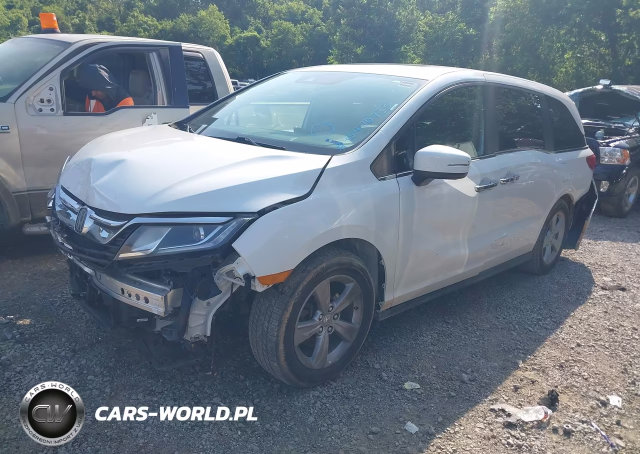 2020 Honda Odyssey Ex-L-Ex-L W-Navi Res VIN:5FNRL6H79LB020465 - 2