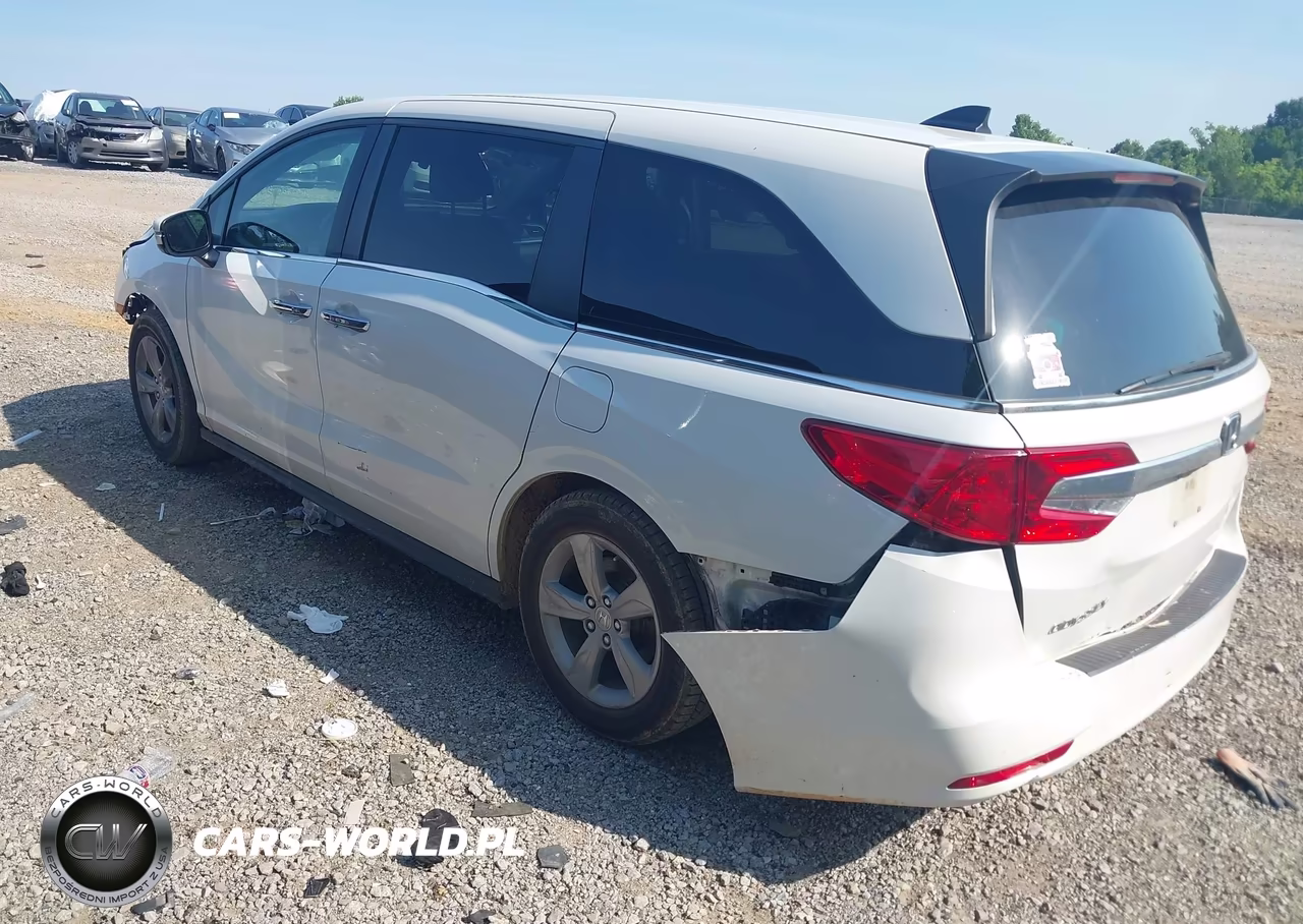 2020 Honda Odyssey Ex-L-Ex-L W-Navi Res VIN:5FNRL6H79LB020465 - 3