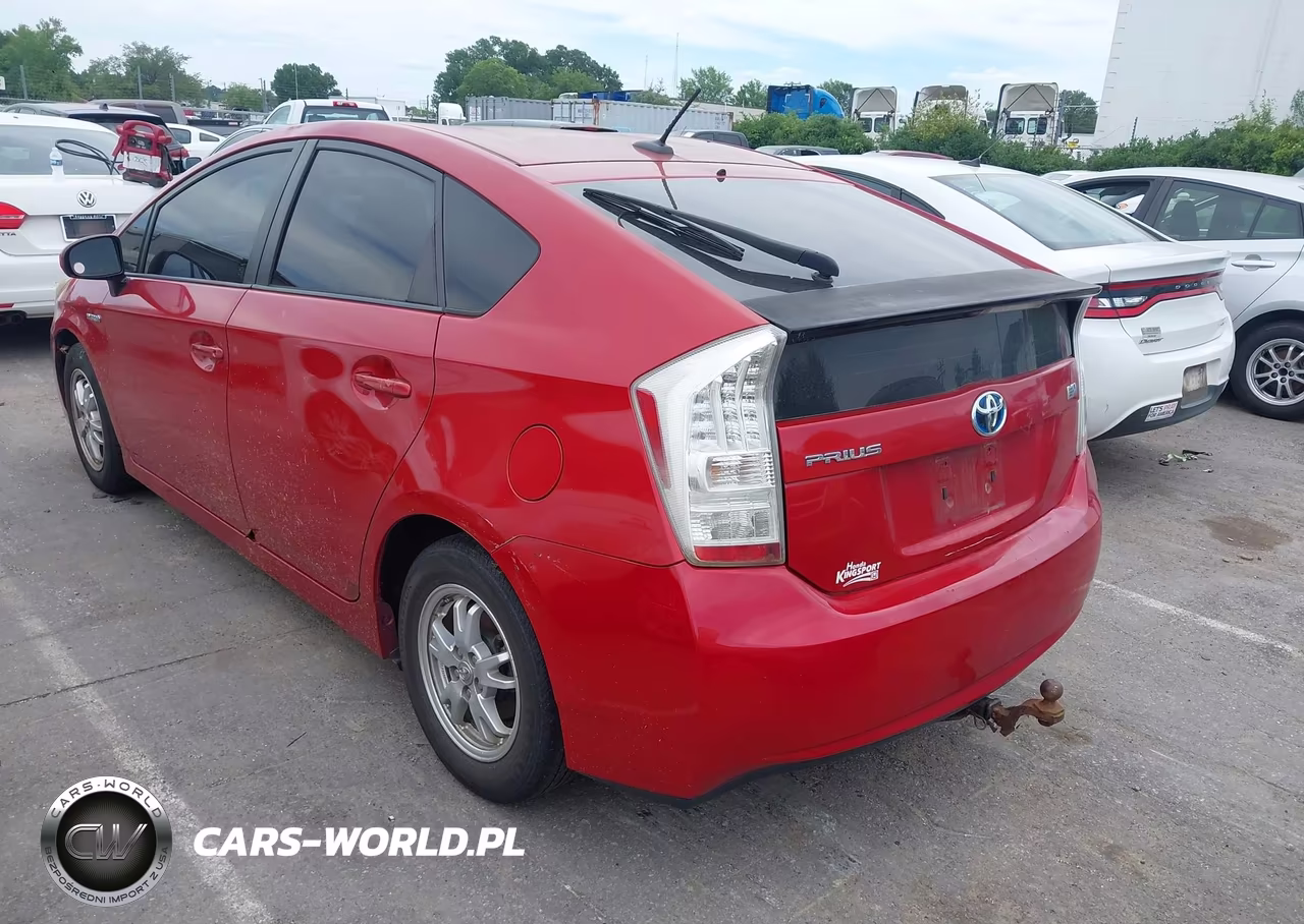 2010 Toyota Prius Ii VIN:JTDKN3DUXA1300455 - 3