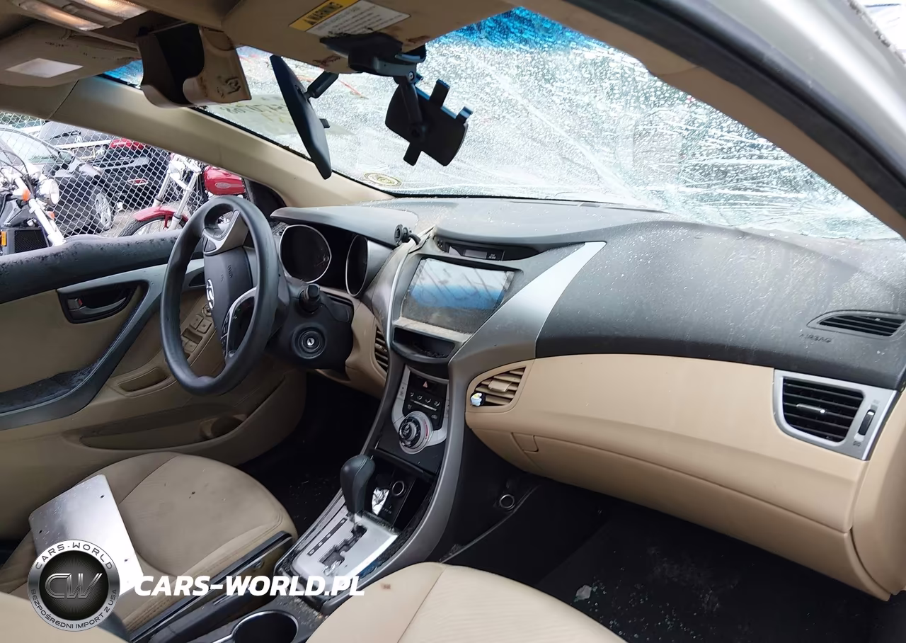 2012 Hyundai Elantra Gls VIN:5NPDH4AE2CH073213 - 5