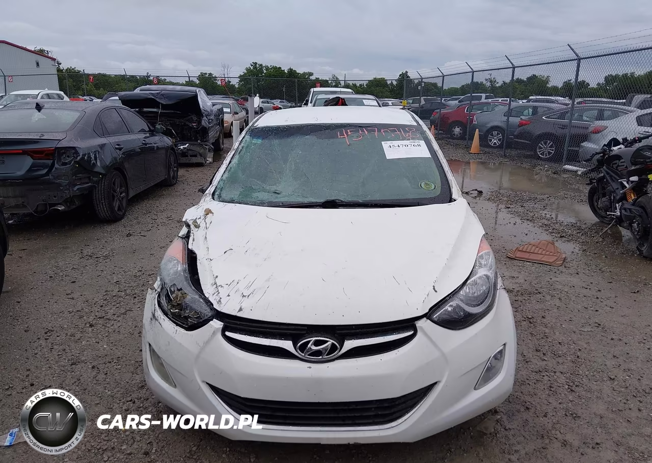 2012 Hyundai Elantra Gls VIN:5NPDH4AE2CH073213 - 6