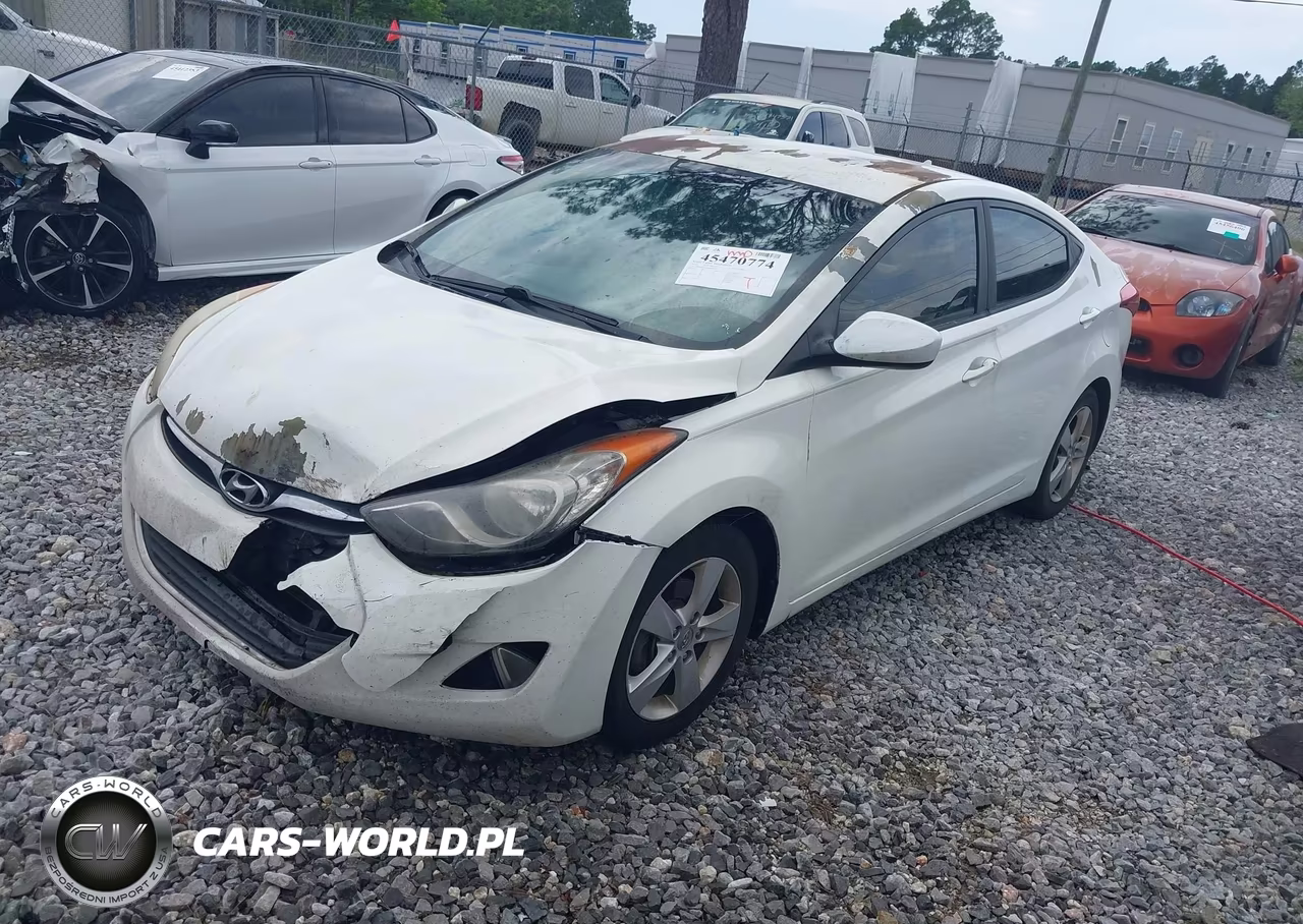 2013 Hyundai Elantra Gls VIN:5NPDH4AE4DH409414 - 2