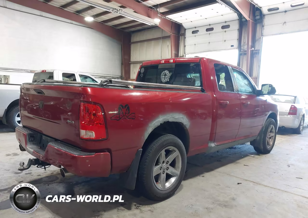 2009 Dodge Ram 1500 Slt-Sport-Trx VIN:1D3HV18T79S702589 - 4